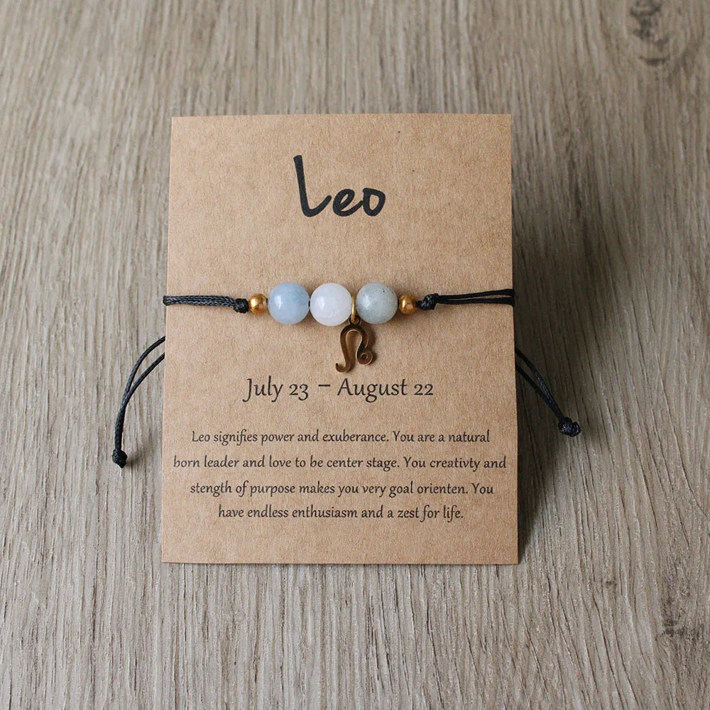 Zodiac Beaded Bracelet